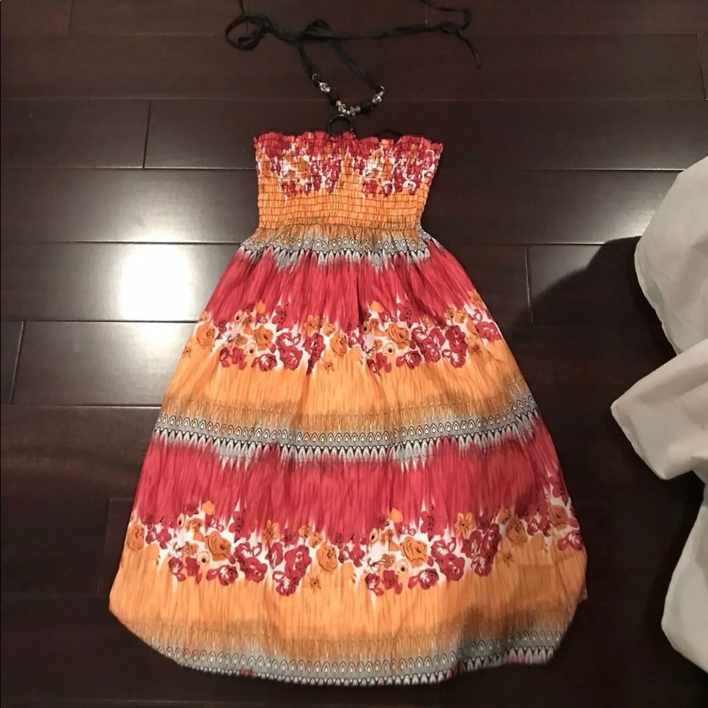 Bohemian hipster festival dress